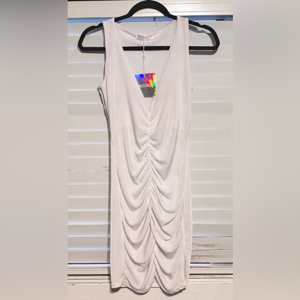 Missguided white dress